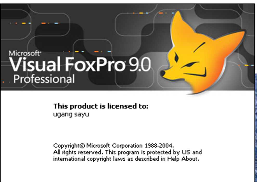 Visual pro fox. Visual FOXPRO 9. Microsoft Visual FOXPRO. Программы на Visual FOXPRO. FOXPRO логотип.